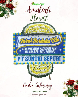 Papan Bunga Duka di Darul Falah