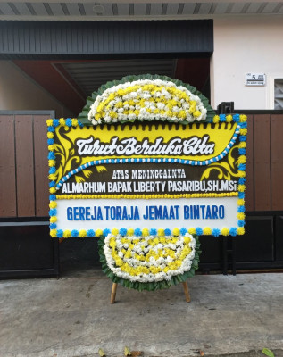 Papan Bunga Duka di Darul Falah