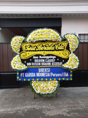 Papan Bunga Duka di Darul Falah