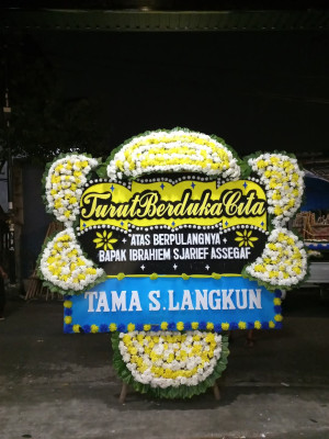 Papan Bunga Duka di Darul Falah